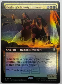 Beifong's Bounty Hunters (Extended Art) Avatar: The Last Airbender Foil - Image 1