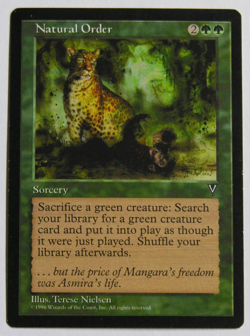 Natural Order - Visions - MTG Magic the Gathering *NM* - Image 1