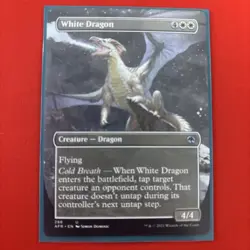White Dragon (Borderless) Adventures in the Forgotten Realms Regular - Image 3