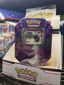 Pokemon TCG Gardevoir Tin 3 Booster Packs - Image 1