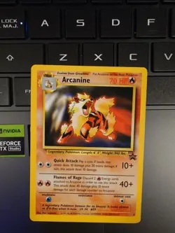 Pokemon Black Star Promo 6 Arcanine - Image 1