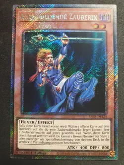 Yu-Gi-Oh! RA03-DE124 Auszubildende Zauberin Platinum Secret Rare NM 1st - Image 1