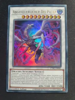 Yu-Gi-Oh! CYAC-DE041 Abgeheuerlicher Dis Pater Ultra Rare NM 1st - Image 1