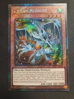 Yu-Gi-Oh! RA03-DE214 Trummerdrache Platinum SecR NM 1st - Image 1