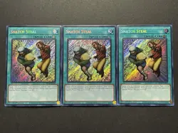3x Snatch Steal | Secret Rares | BLTR-EN096 | NM | 1st Editions | YuGiOh! - Image 1