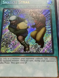 3x Snatch Steal | Secret Rares | BLTR-EN096 | NM | 1st Editions | YuGiOh! - Image 2