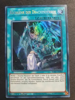 Yu-Gi-Oh! RA03-DE060 Ruckkehr der Drachenherren Secret Rare NM 1st - Image 1