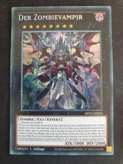 Yu-Gi-Oh! MP23-DE024 Der Zombievampir Secret Rare NM 1st - Image 1