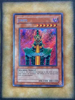 Yugioh Jinzo BPT-011 Secret Rare Promo VLP - Image 1