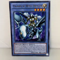 Paladin of White Dragon DPKB-EN024 Rare LP Unlimited Yugioh TCG - Image 1