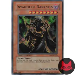 Yugioh Invader of Darkness TLM-ENSE1 Ultra Rare Limited Edition NM - Image 1