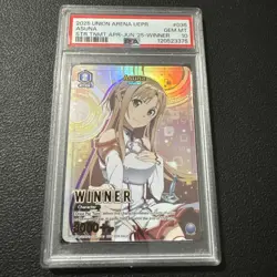 Union Arena Asuna Tournament Winner Promo UEPR/SAO-1-036 PSA 10 - Image 1