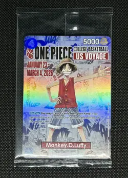 One Piece College Basketball US Voyage Rare Promo - Near Mint - In Plastic - Image 1