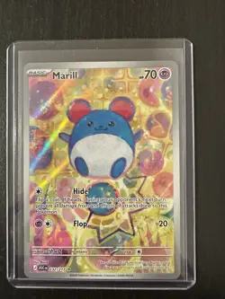 Marill 232/217 Illustration Rare Pokemon Card Ascended Heroes - Image 1
