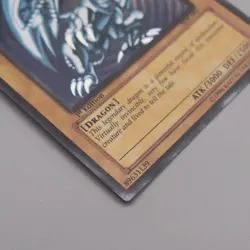 YuGiOh Blue-Eyes White Dragon SDK-001 1st Edition Ultra EX-VG Asian English t793 - Image 5