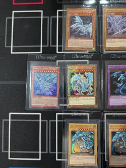 Blue Eyes White Dragon Yu-Gi-Oh TCG Card Lot Ultimate & Different Arts 1st Ed - Image 2