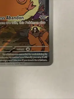 Pokemon TCG Team Rockets Raticate Card 202/182 Destined Rivals Illustration Rare - Image 4