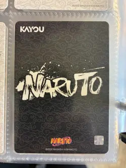 Kayou Naruto Card Sasuke Uchiha Heaven Scroll - Image 2