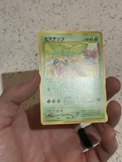 Sunkern 191 Natta Wake Promo Old Back JP Japanese Pokemon Card Promo LP! - Image 3