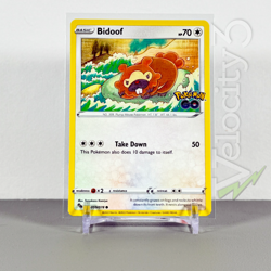 Pokemon TCG Card - Bidoof 59/78 Common | 2022 Pokemon Go | NM/Mint - Image 1