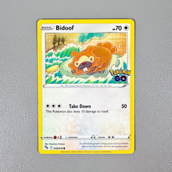Pokemon TCG Card - Bidoof 59/78 Common | 2022 Pokemon Go | NM/Mint - Image 2