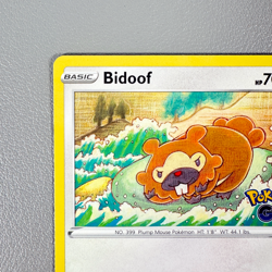 Pokemon TCG Card - Bidoof 59/78 Common | 2022 Pokemon Go | NM/Mint - Image 3