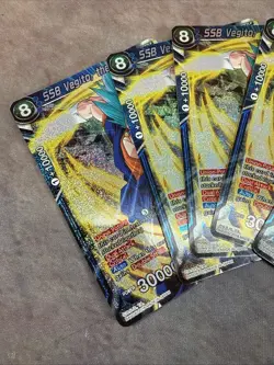 5X Dragon Ball Super Card Game SSB Vegito, the Savior - EX01-04 EX Battle Foil - Image 3