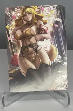 Isabelle Animal Crossing Cute Sexy ACG Goddess Waifu Card Girl Holo Doujin Anime - Image 2