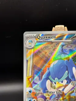 Quaxwell - 207/193 - Illustration Rare - Paldea Evolved - Pokemon Card - NM/M - Image 3