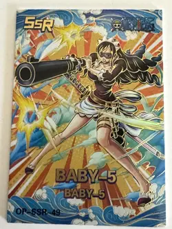 BABY 5 SSR OP-SSR-49 GRAND LINE 1997 ONE PIECE Anime Collectible Card - Image 1