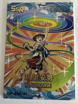 MARIANNE SSR OP-SSR-51 GRAND LINE 1997 ONE PIECE Anime Collectible Card - Image 1