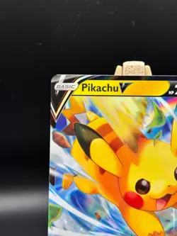 Pikachu V SWSH285 SWSH Black Star Promo Full Art Pokemon TCG Card NM #285 - Image 3