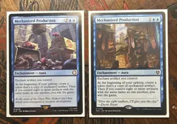 Mechanized Production Commander: Murders at Karlov Manor 2 Card Set. Near Mint - Image 2