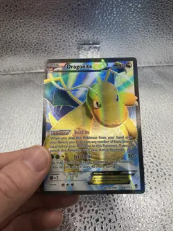Dragonite EX 108/111 Furious Fists Full Art Holo Ultra Rare Pokemon Card LP - Image 2