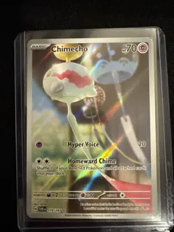Chimecho 179/167 Twilight Masquerade Illustration Rare Pokemon TCG Card - Image 1