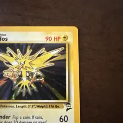Pokemon TCG Zapdos Base Set Holo Unlimited Rare Card - 20/130 - Image 4