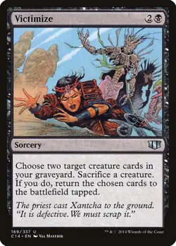MTG Victimize Commander 2014 Uncommon NM - Image 1