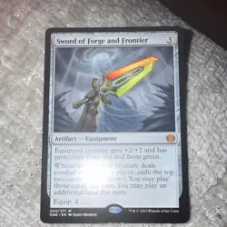 Magic: The Gathering Sword of Forge and Frontier Artifact Phyrexia Mythic 244 - Image 1