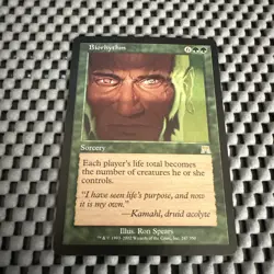 M:tG Biorhythm Onslaught MP Moderate Play MTG ONS - Image 1