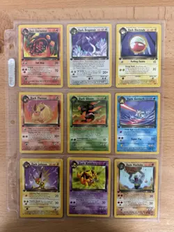NM Pokemon WOTC 48x Team Rocket 1st Edition Complete Common & Uncommon Cards Non - Image 2
