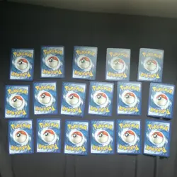 Pokemon TCG Caterpie Charmander Machop Vulpix Magmar 17 Cards Mixed Lot - Image 2
