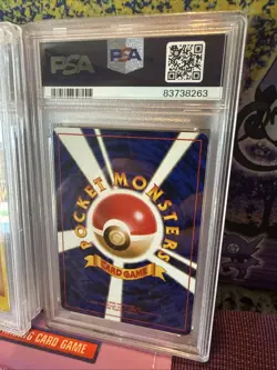1997 Pokemon Japanese Rocket Squirtle PSA 10 - Image 2