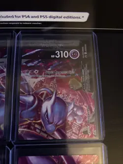 Pokemon Black Star Promo Mewtwo V Union Holo - Set of 4 - SWSH159 - SWSH162 NM - Image 3