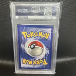 Pokemon Base Set 1st Edition Shadowless Fighting Energy 97/102 PSA 8 - Image 2