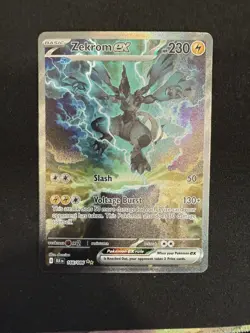 Pokemon TCG Zekrom EX SIR 166/086 Black Bolt English. NM PACK FRESH - Image 3