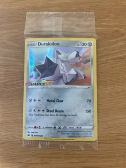 Duraludon SWSH028 - EB Games Promo Pokemon Card - Sealed - Image 1