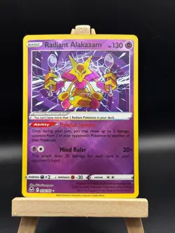 Radiant Alakazam SWSH12: Silver Tempest - Pokemon NM 059/195 - Image 1