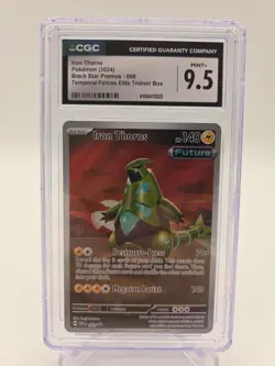 Pokemon Iron Thorns 2024 Black Star Promos 98 CGC 9.5 Mint+ - Image 1