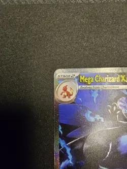 Mega Charizard X EX SIR 125/094 Phantasmal Flames English Pokemon TCG Pack Fresh - Image 3