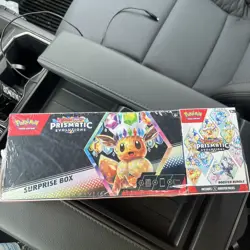 Pokemon Prismatic Evolutions Surprise Box And Booster Bundle Sealed - Image 1